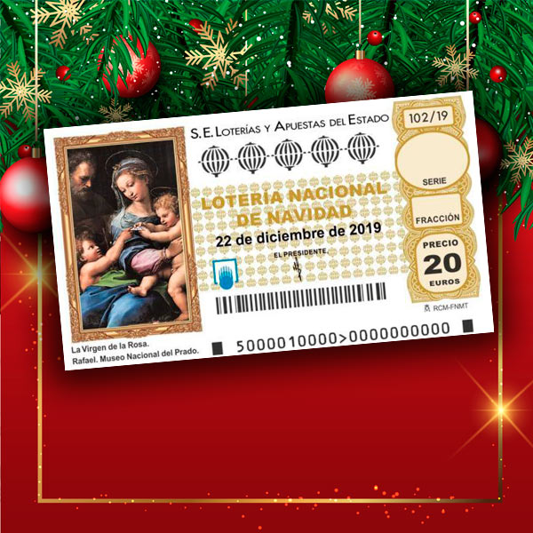 Comprar Decimos Sorteo de Navidad Loteria Nacional